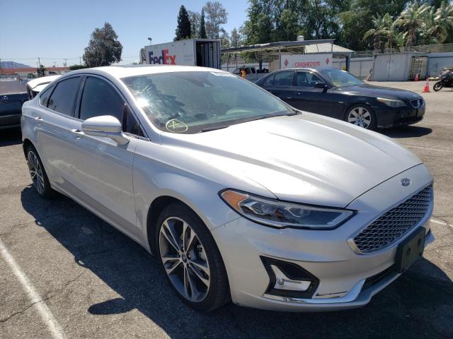 FORD FUSION TIT 2019 with VIN 3FA6P0D95KR241852 - Photo from auction