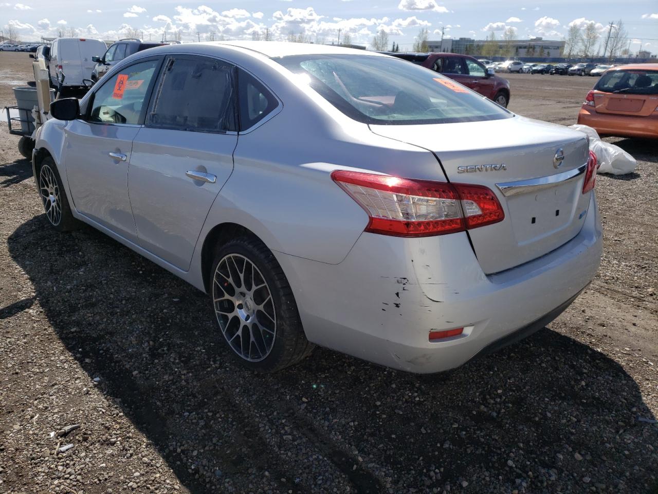 Photo 3 from auction – 2015 NISSAN SENTRA S with VIN 3N1AB7AP9FL659504