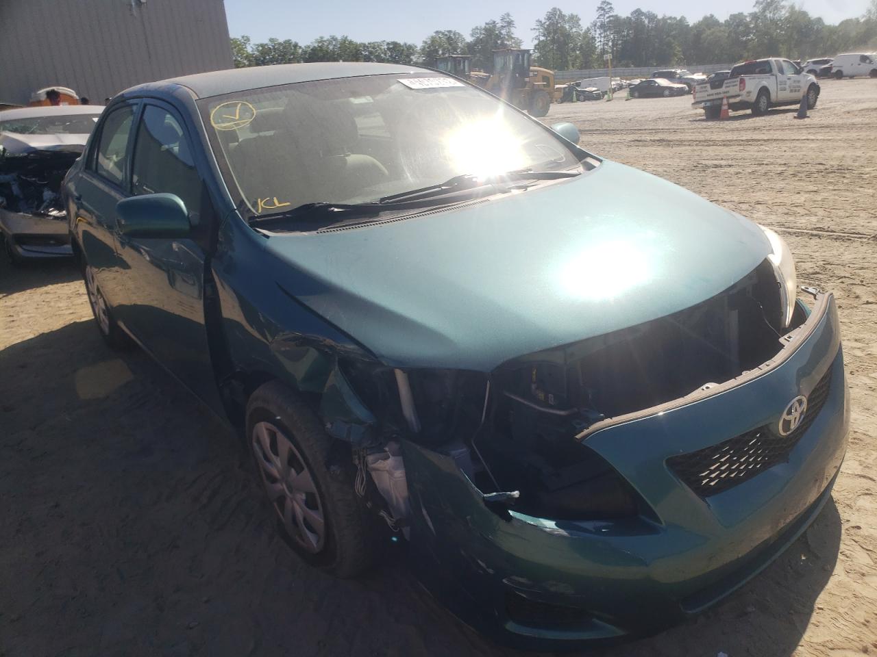 TOYOTA COROLLA BA 2010 with VIN 2T1BU4EE4AC254133 - Photo from auction