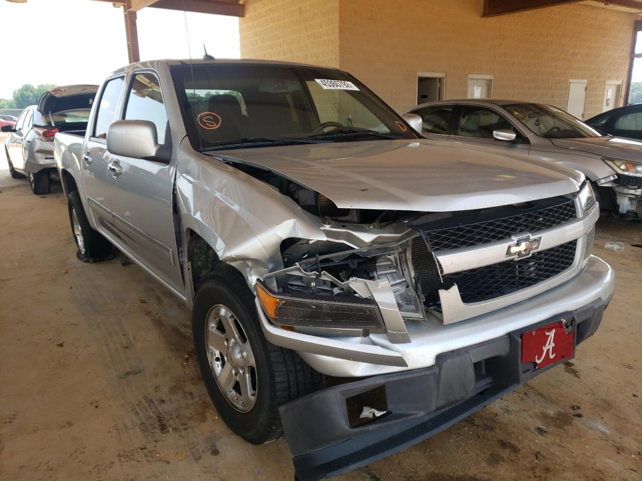 CHEVROLET COLORADO L 2010 with VIN 1GCDSCDE1A8107435 - Photo from auction
