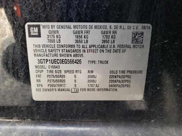 Photo 10 from auction – 2014 GMC SIERRA C15 with VIN 3GTP1UEC0EG566426
