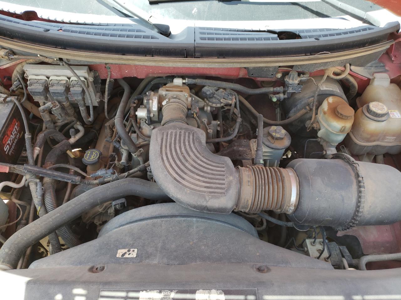 Photo 7 from auction – 2005 FORD F150 with VIN 1FTRX12W55FA98683
