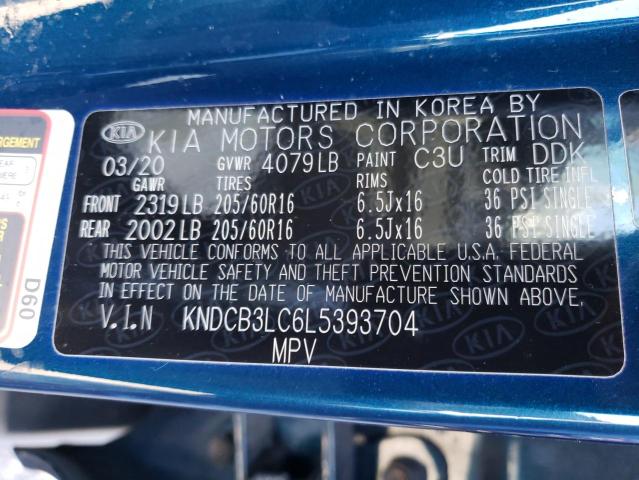Photo 10 from auction – 2020 KIA NIRO LX with VIN KNDCB3LC6L5393704