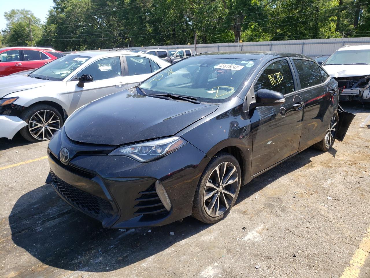 Photo 2 from auction – 2018 TOYOTA COROLLA L with VIN 5YFBURHE2JP758169