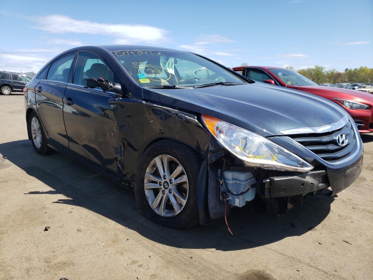 Photo 1 from auction – 2013 HYUNDAI SONATA GLS with VIN 5NPEB4AC7DH791992