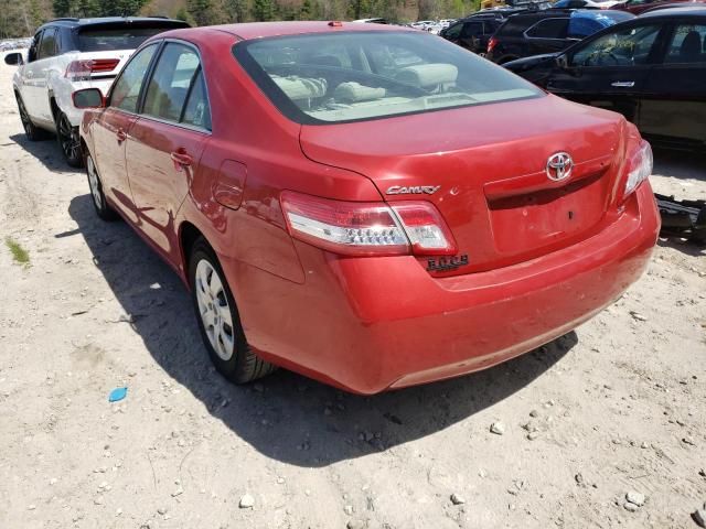 Photo 3 from auction – 2010 TOYOTA CAMRY BASE with VIN 4T4BF3EK3AR019849