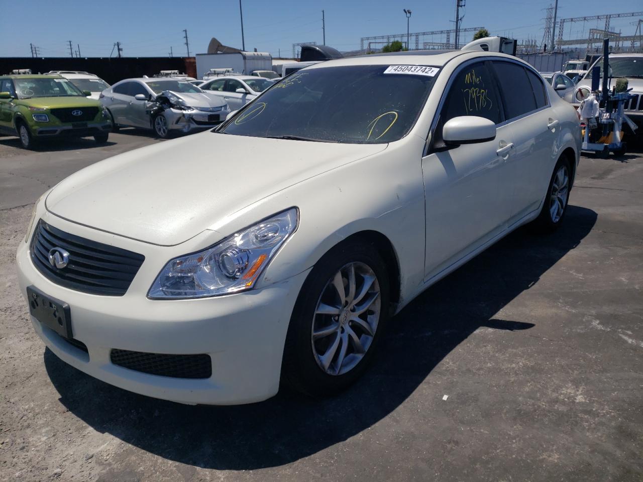 Photo 2 from auction – 2007 INFINITI G35 with VIN JNKBV61E97M704979