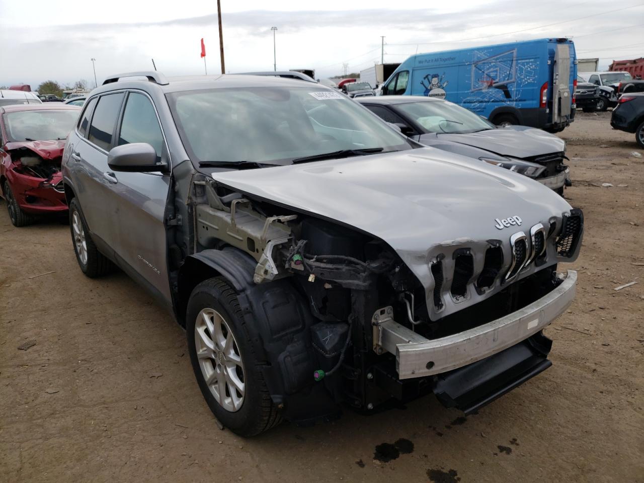 JEEP CHEROKEE L 2015 with VIN 1C4PJMCB1FW525235 - Photo from auction
