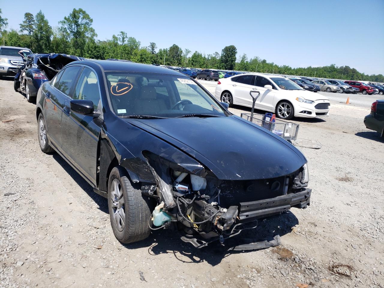 HONDA ACCORD SE 2012 with VIN 1HGCP2F66CA038462 - Photo from auction
