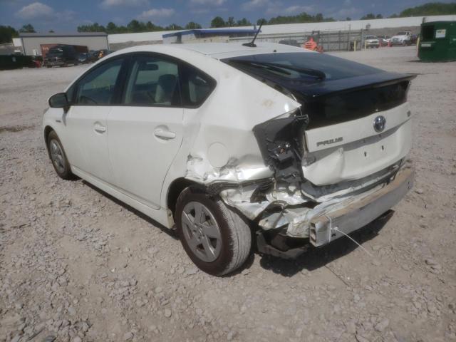 Photo 3 from auction – 2011 TOYOTA PRIUS with VIN JTDKN3DUXB0311138