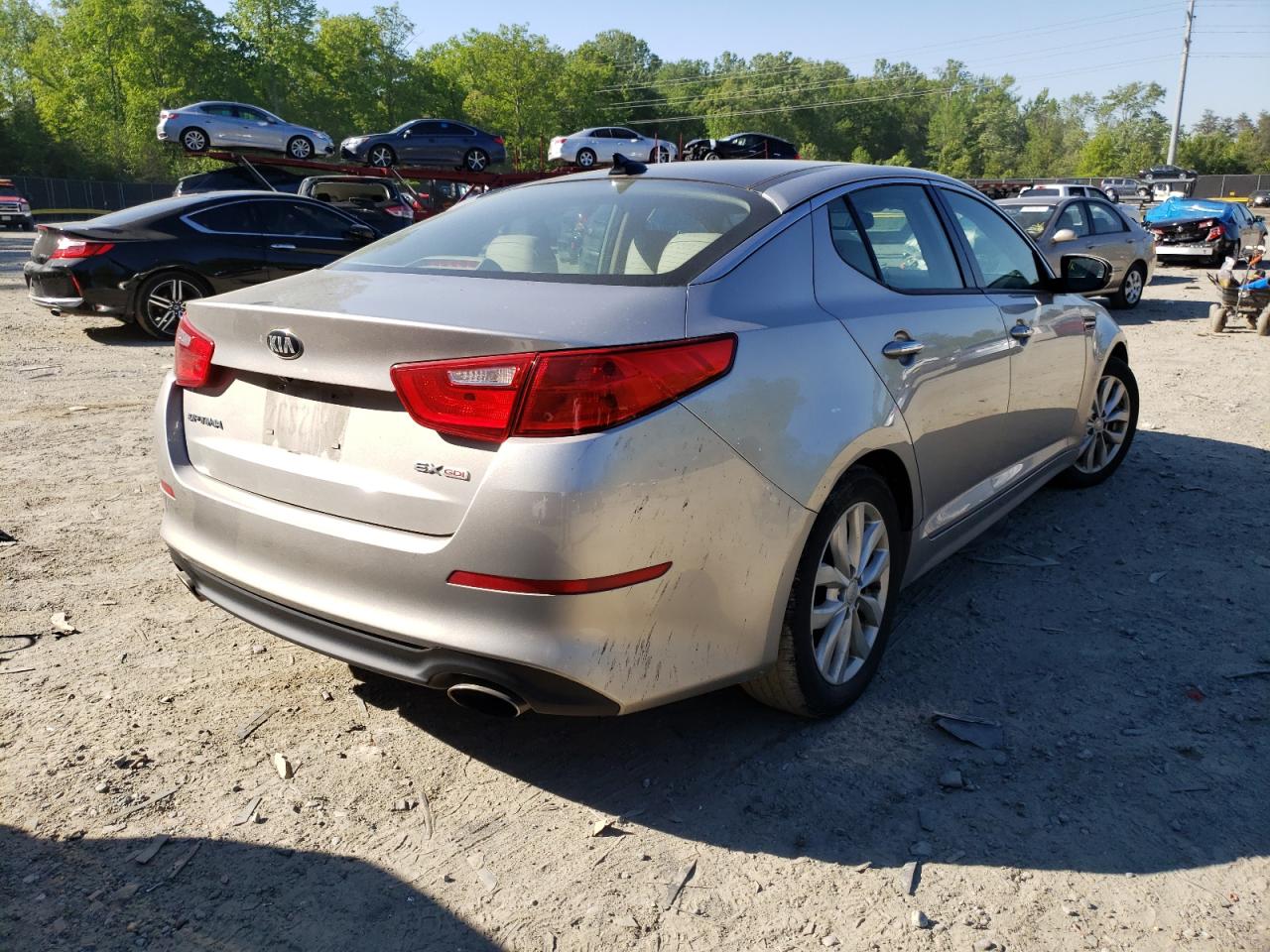 Photo 4 from auction – 2014 KIA OPTIMA EX with VIN 5XXGN4A7XEG314067