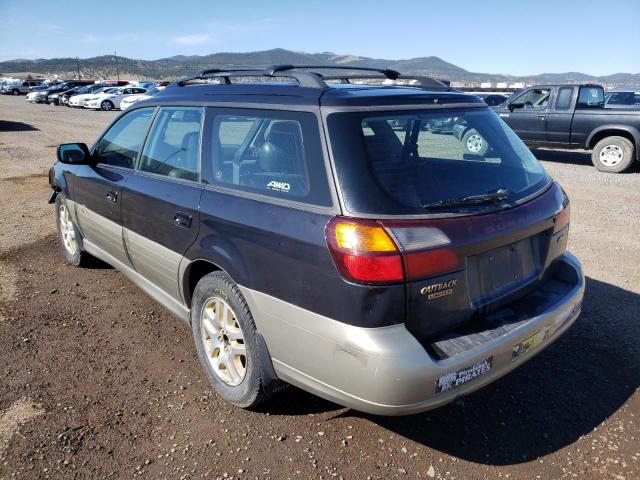 Photo 3 from auction – 2000 SUBARU LEGACY OUT with VIN 4S3BH6868Y7624404
