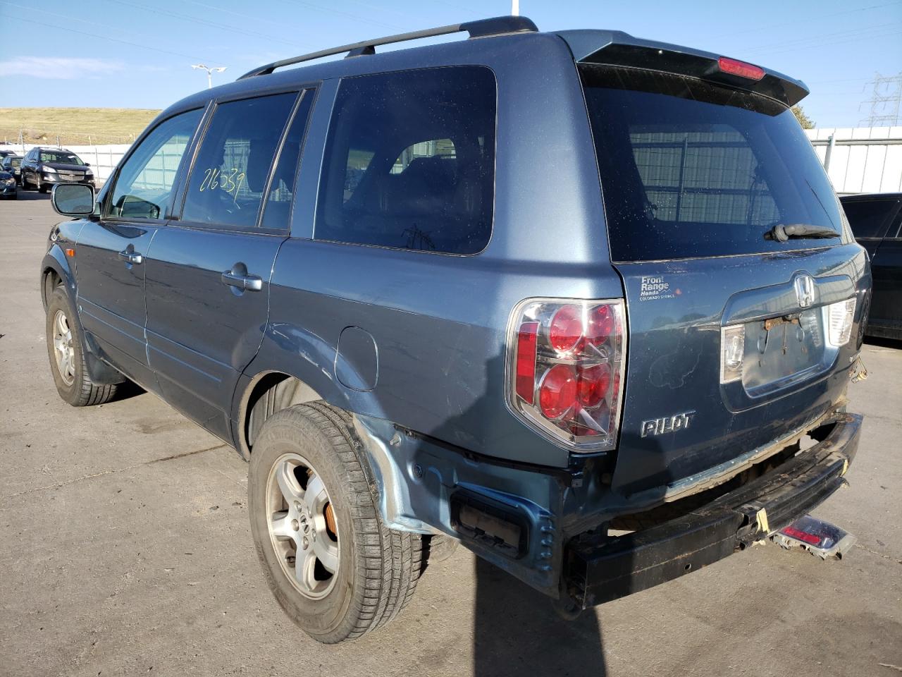 Photo 3 from auction – 2006 HONDA PILOT EX with VIN 5FNYF18556B030399