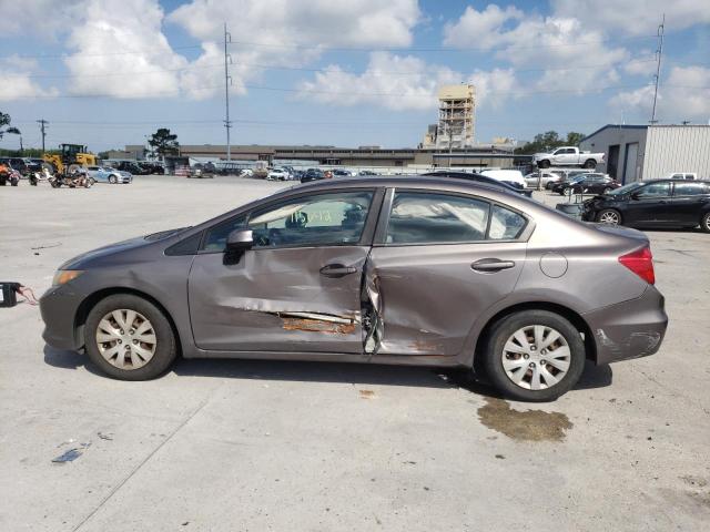 Photo 9 from auction – 2012 HONDA CIVIC LX with VIN 19XFB2F57CE332693