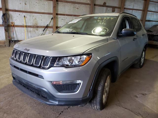 Photo 2 from auction – 2021 JEEP COMPASS with VIN 3C4NJDAB9MT591691