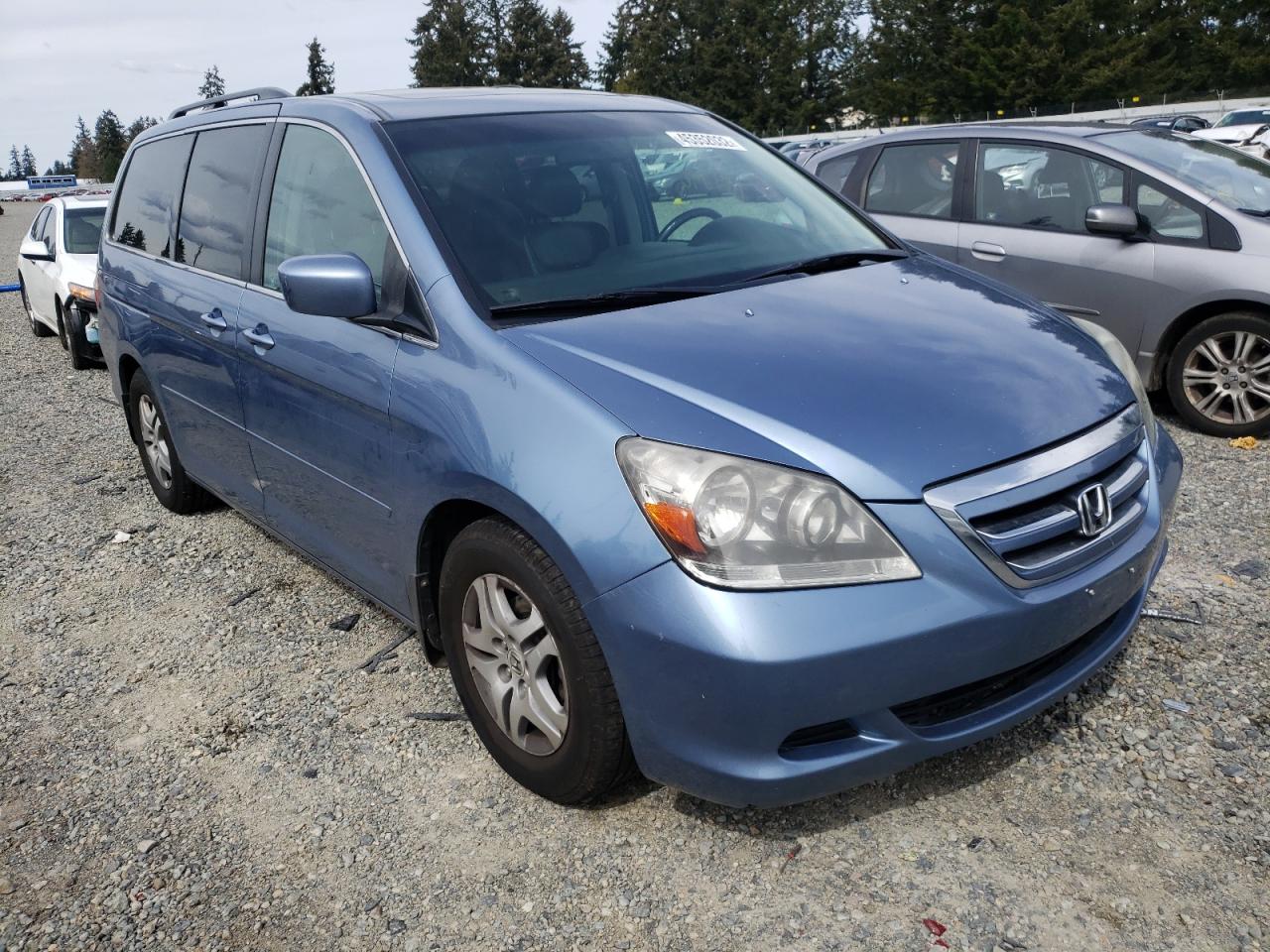HONDA ODYSSEY EX 2006 with VIN 5FNRL387X6B094450 - Photo from auction