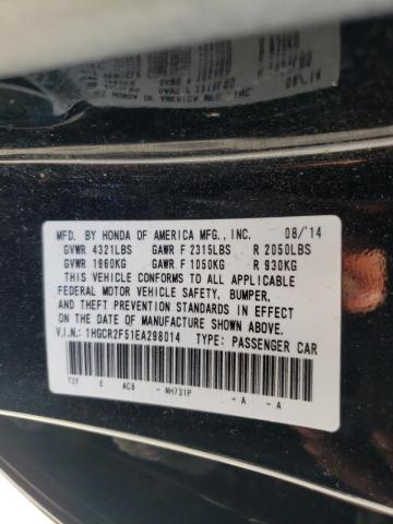 Photo 10 from auction – 2014 HONDA ACCORD SPO with VIN 1HGCR2F51EA298014