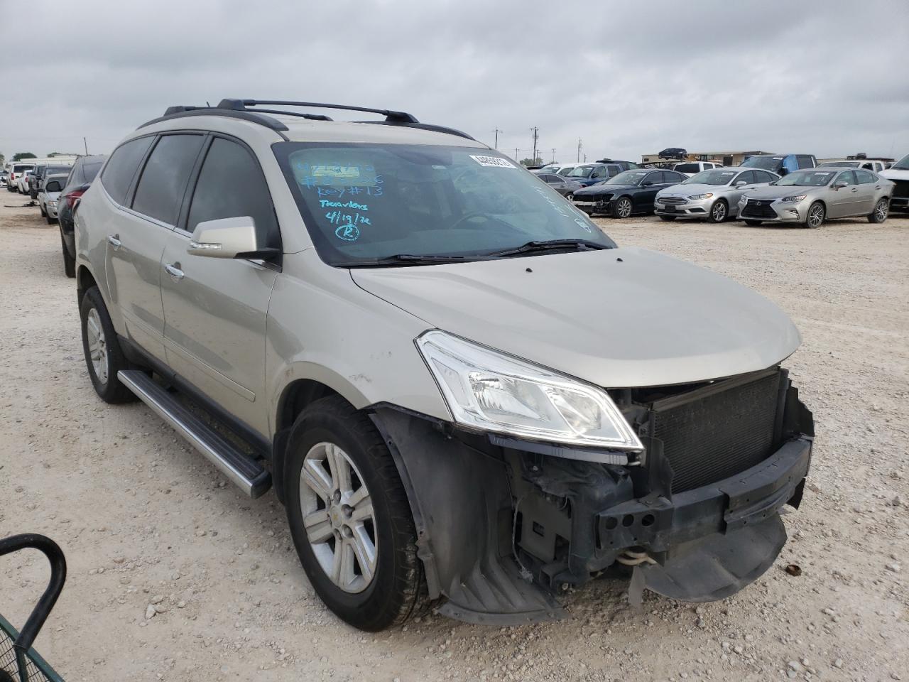 CHEVROLET TRAVERSE L 2013 with VIN 1GNKRGKD8DJ174493 - Photo from auction