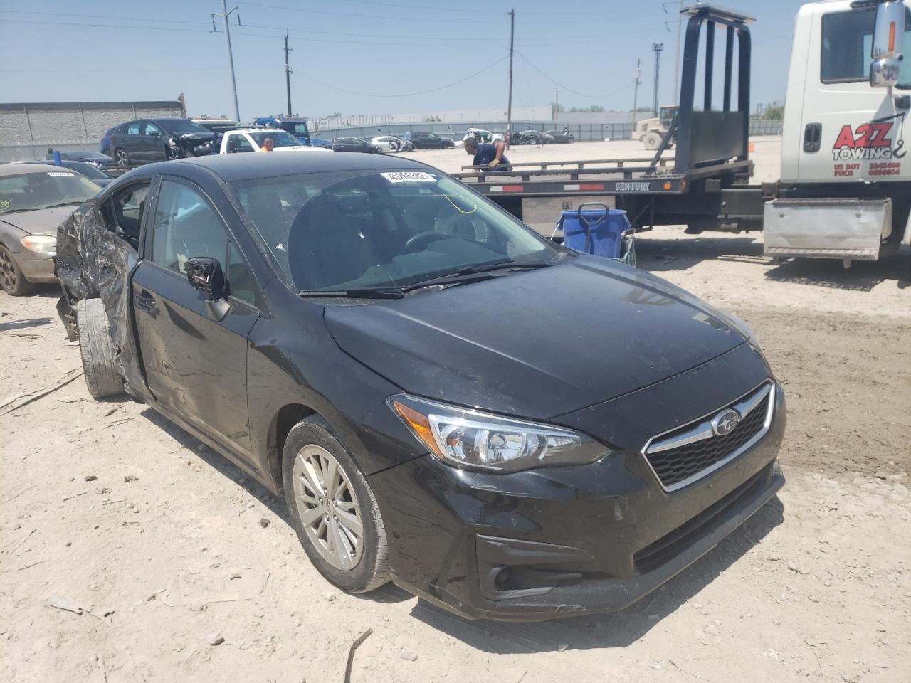 SUBARU IMPREZA PR 2018 with VIN 4S3GKAB64J3614064 - Photo from auction