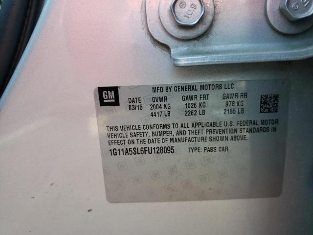 Photo 10 from auction – 2015 CHEVROLET MALIBU LS with VIN 1G11A5SL6FU128095