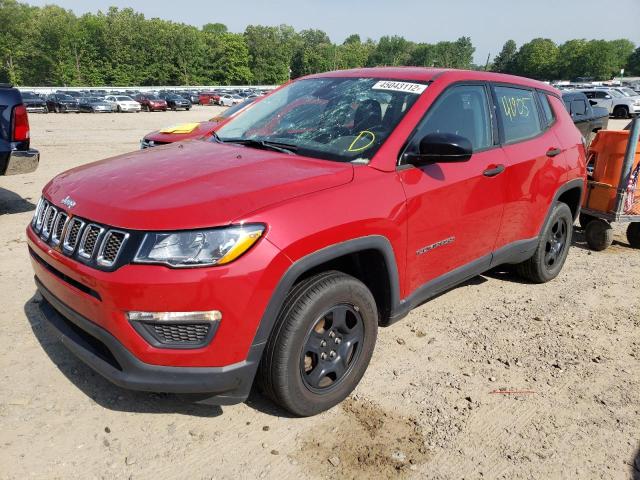 Photo 2 from auction – 2018 JEEP COMPASS SP with VIN 3C4NJDAB0JT135753
