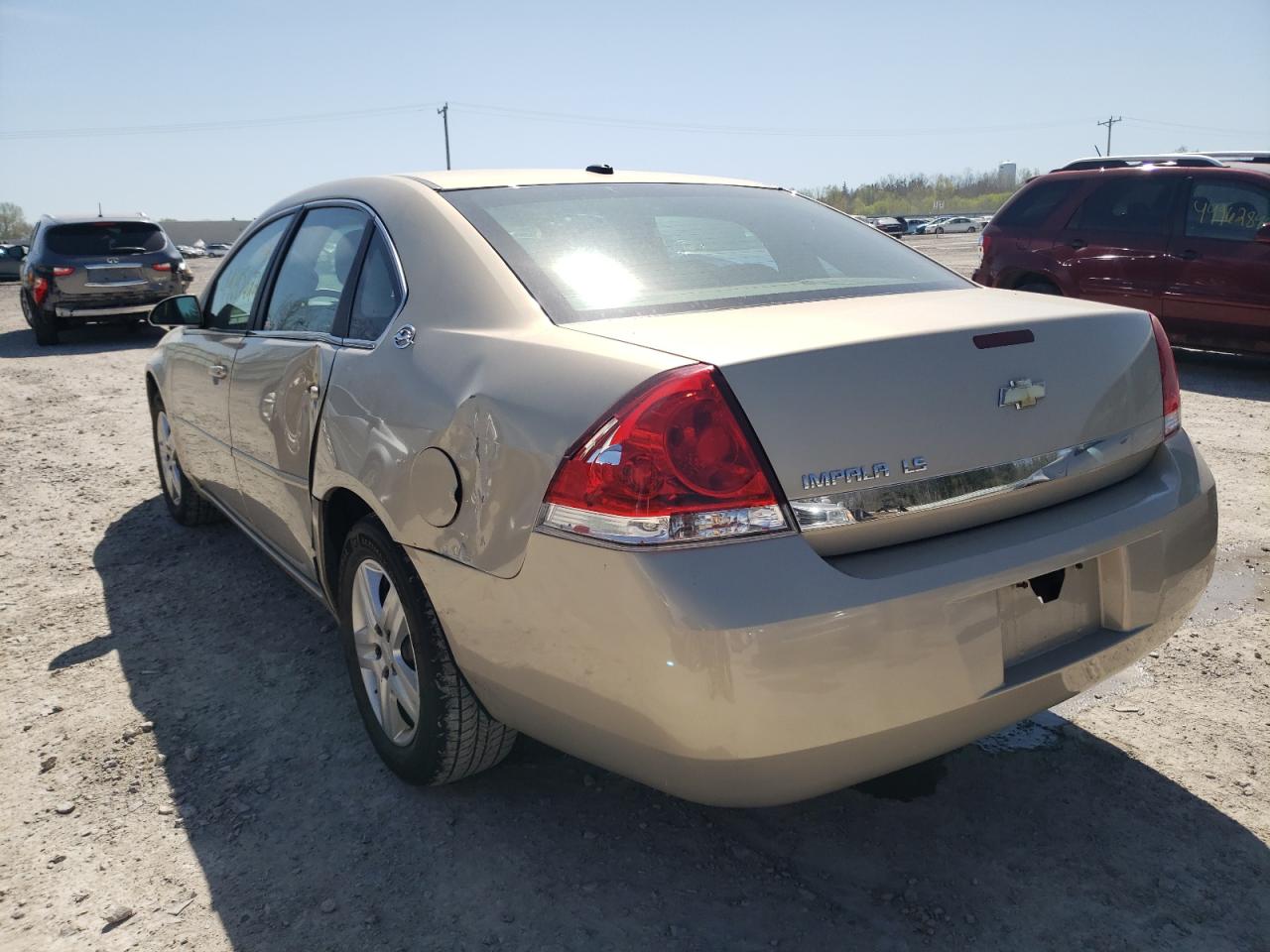 Photo 3 from auction – 2008 CHEVROLET IMPALA LS with VIN 2G1WB58N581376638