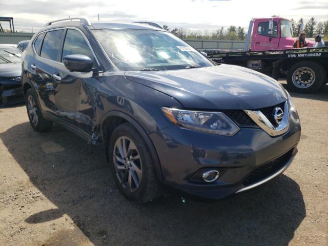 NISSAN ROGUE S 2016 with VIN KNMAT2MV5GP728427 - Photo from auction