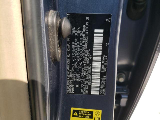 Photo 10 from auction – 2012 TOYOTA HIGHLANDER with VIN 5TDZK3EH7CS061445