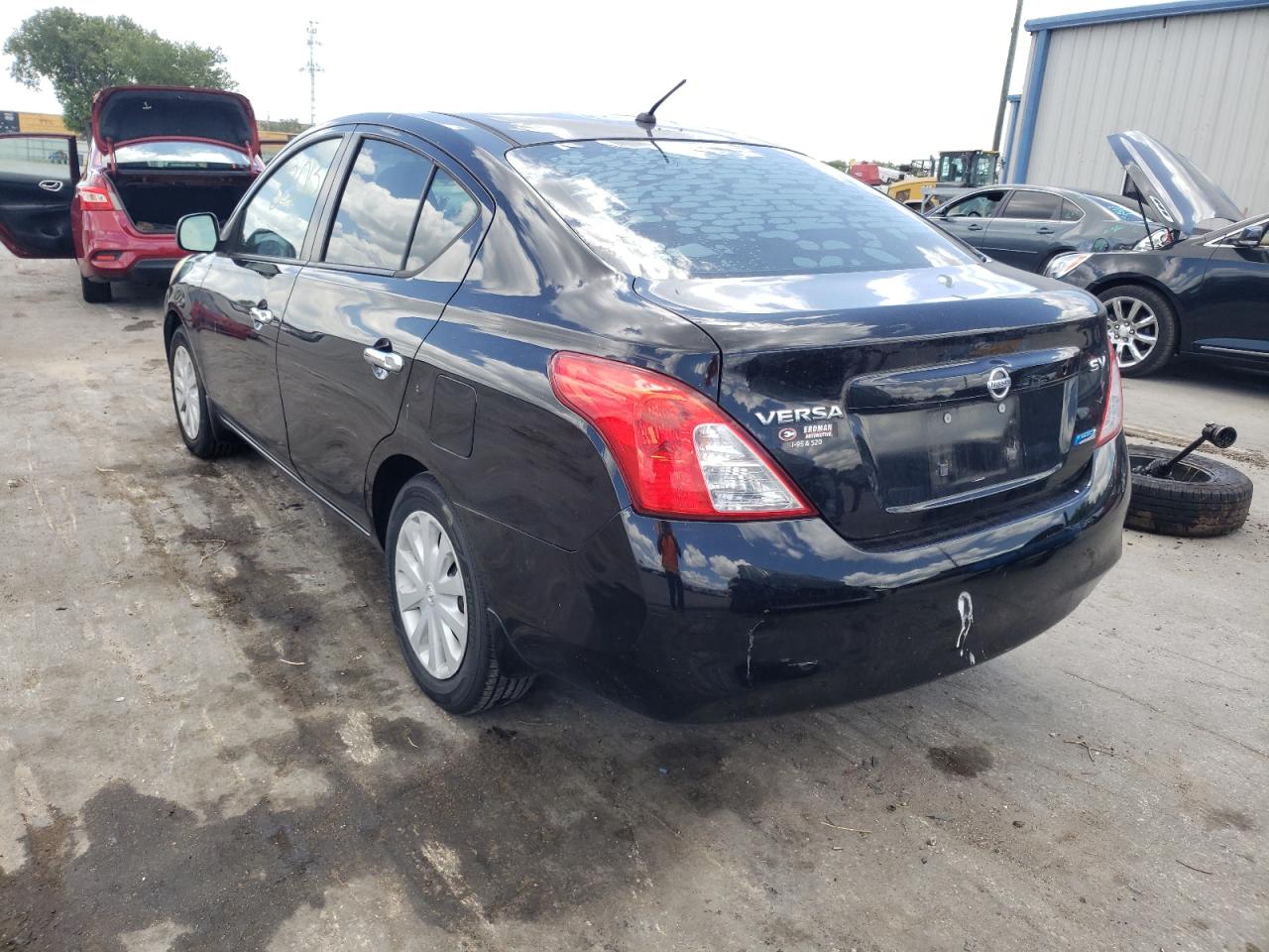 Photo 3 from auction – 2012 NISSAN VERSA S with VIN 3N1CN7AP2CL930799