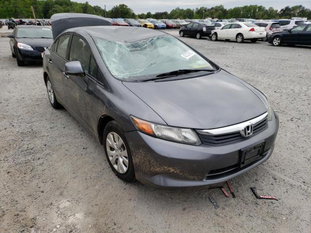 HONDA CIVIC LX 2012 with VIN 19XFB2F51CE331684 - Photo from auction