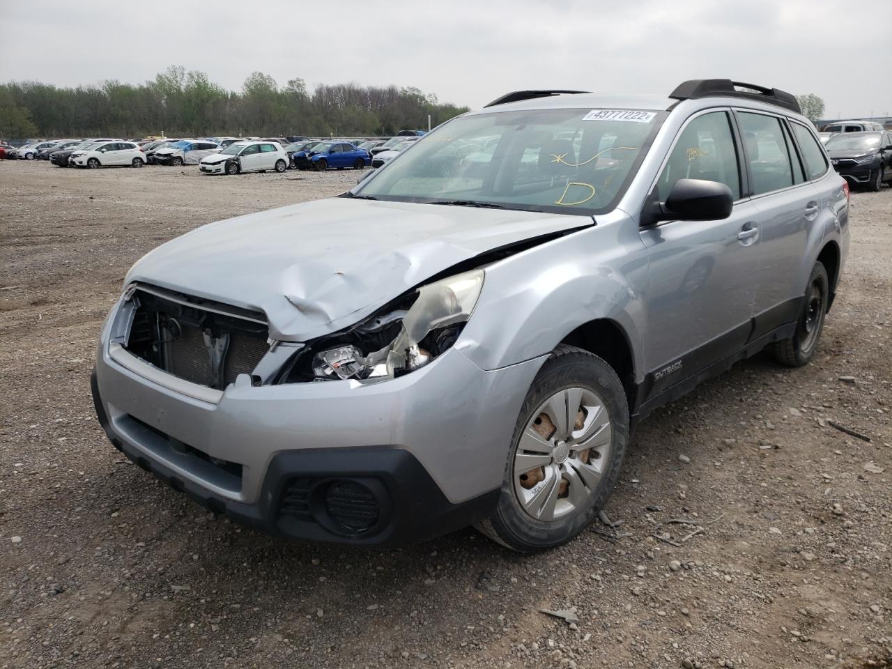 Photo 2 from auction – 2013 SUBARU OUTBACK 2. with VIN 4S4BRBAC1D1228636