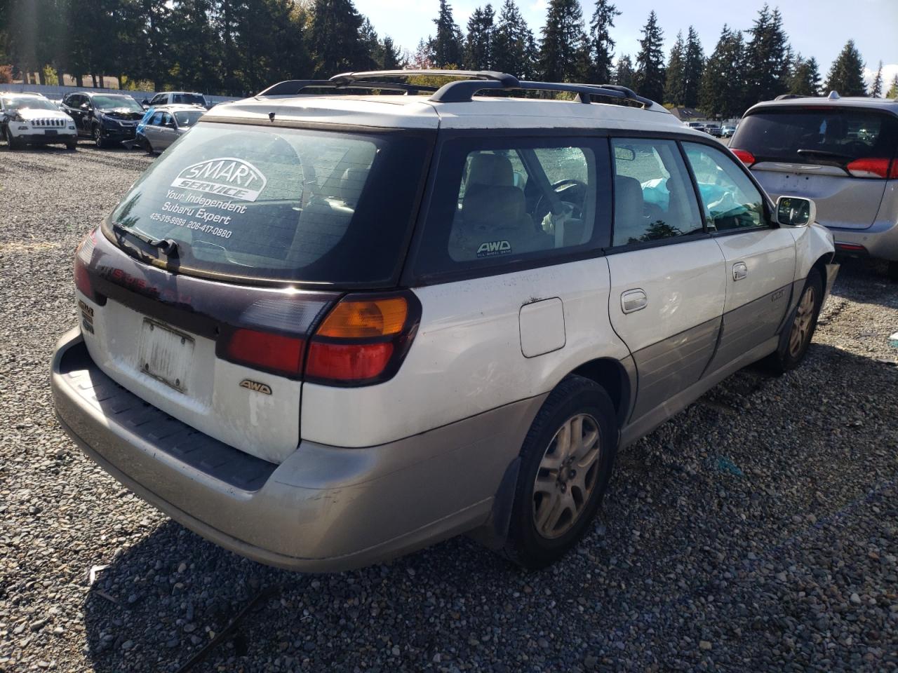 Zdjęcie 4 z aukcji – 2002 SUBARU LEGACY OUT z VIN 4S3BH686027651071
