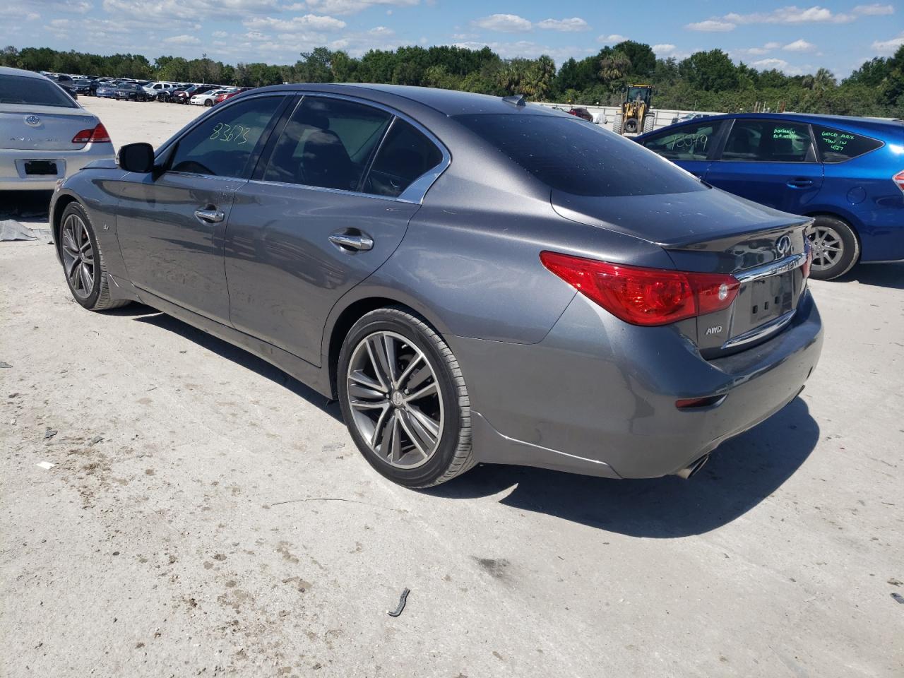 Photo 3 from auction – 2014 INFINITI Q50 BASE with VIN JN1BV7AR2EM706146