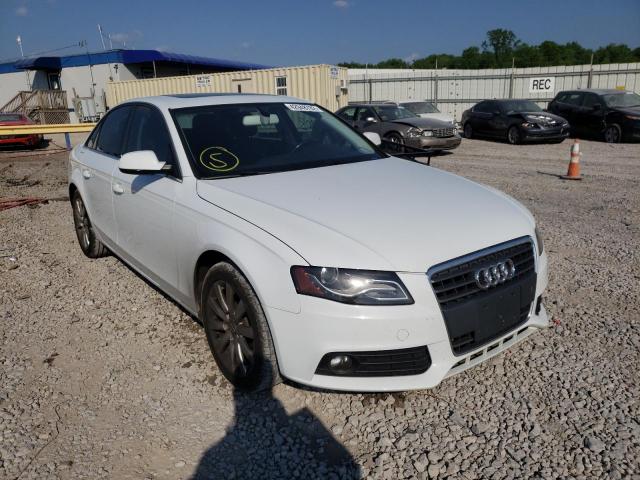 AUDI A4 PREMIUM 2012 with VIN WAUAFAFL2CN010687 - Photo from auction