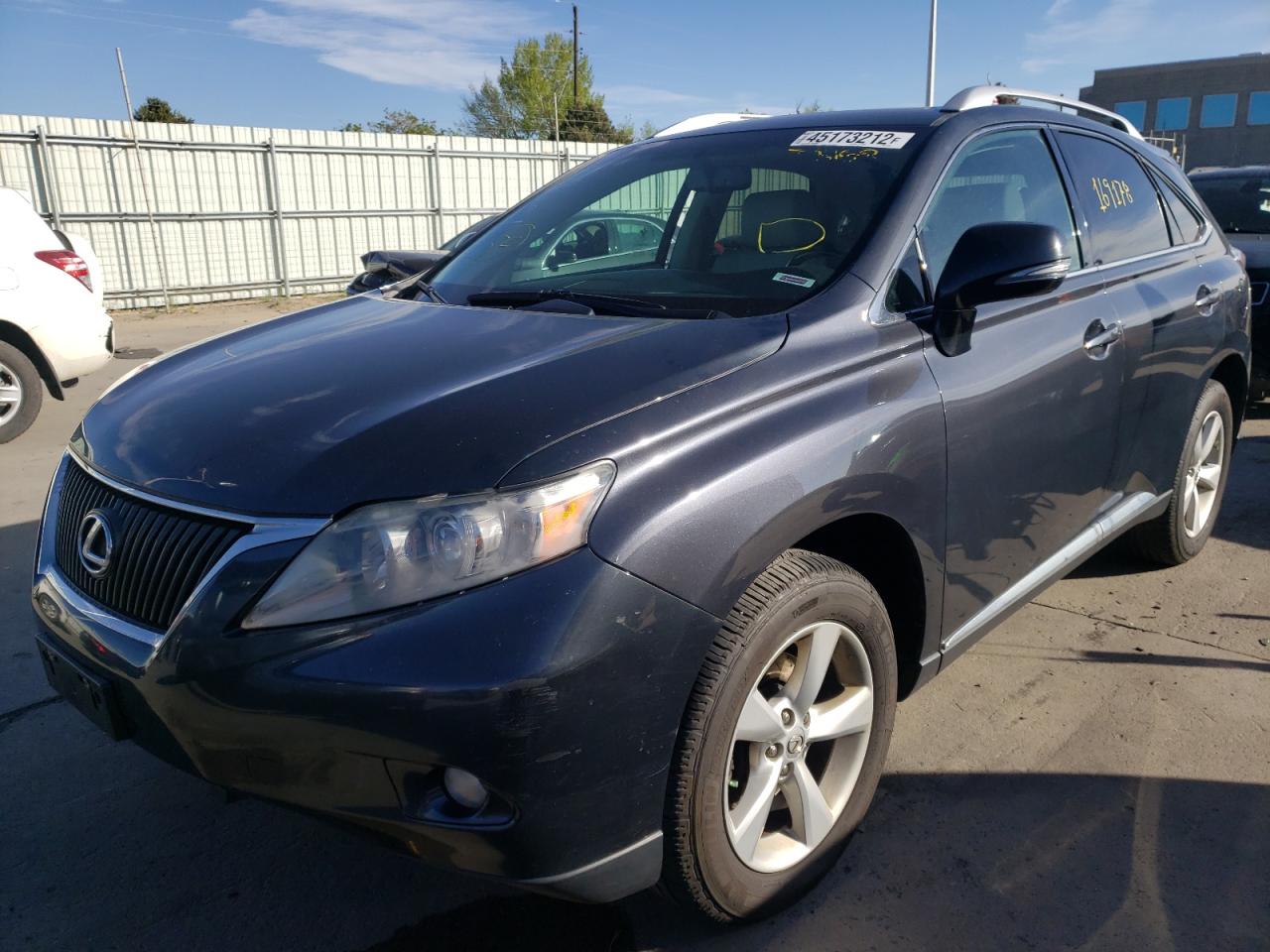 Photo 2 from auction – 2010 LEXUS RX 350 with VIN 2T2BK1BA9AC003447