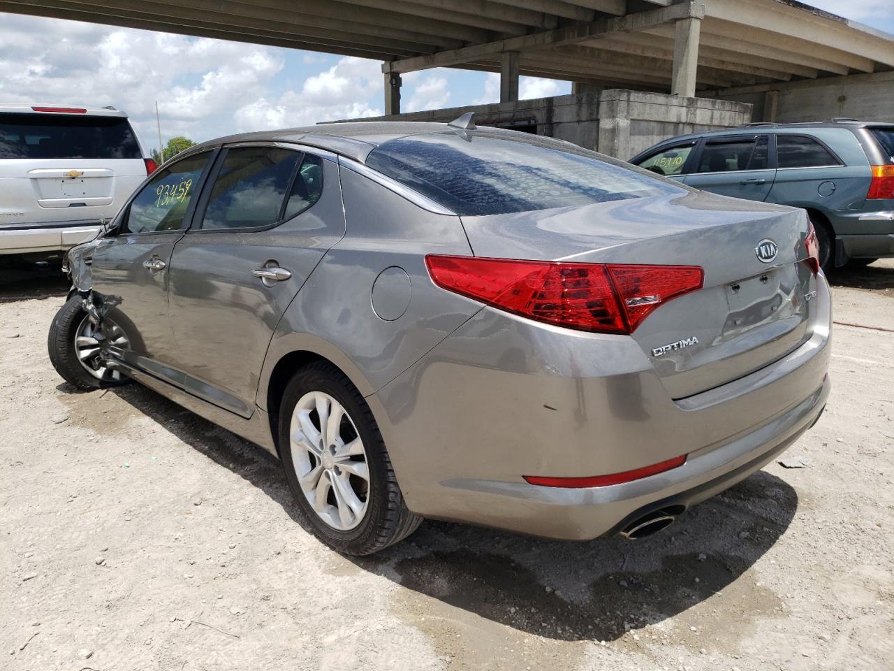 Photo 3 from auction – 2012 KIA OPTIMA EX with VIN 5XXGN4A71CG055367