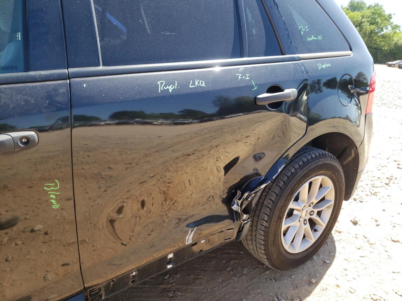 Photo 9 from auction – 2014 FORD EDGE SE with VIN 2FMDK3GC7EBA01693