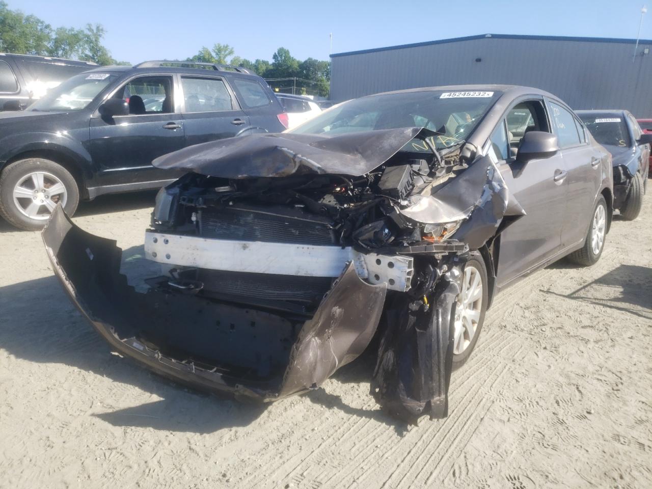 Photo 2 from auction – 2012 HONDA CIVIC LX with VIN 2HGFB2F54CH530279