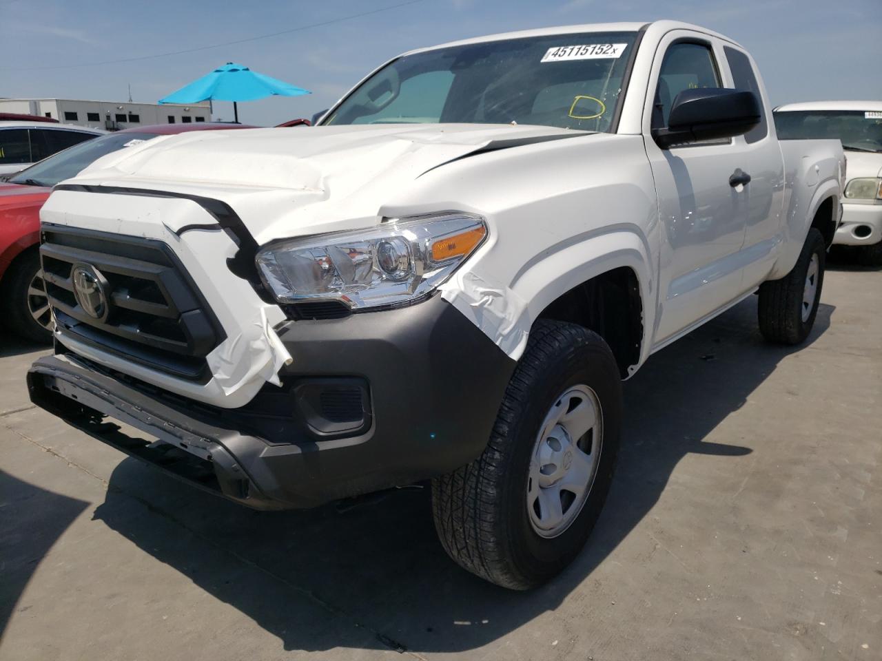 Photo 2 from auction – 2021 TOYOTA TACOMA ACC with VIN 3TYRX5GN1MT024588