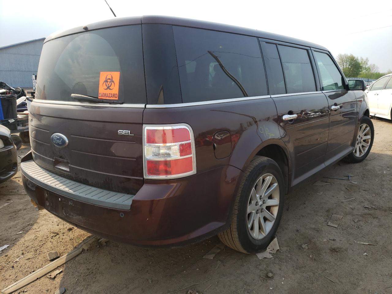 Photo 4 from auction – 2009 FORD FLEX SEL with VIN 2FMDK52C39BA73757