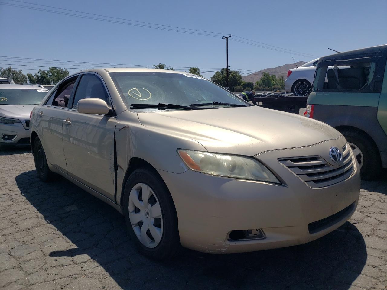 TOYOTA CAMRY CE 2007 with VIN 4T1BE46K07U170853 - Photo from auction
