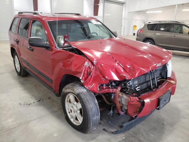 JEEP GRAND CHER 2005 with VIN 1J4HR48N75C623325 - Photo from auction