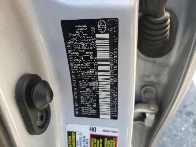Photo 10 from auction – 2017 TOYOTA COROLLA L with VIN 2T1BURHE3HC773516