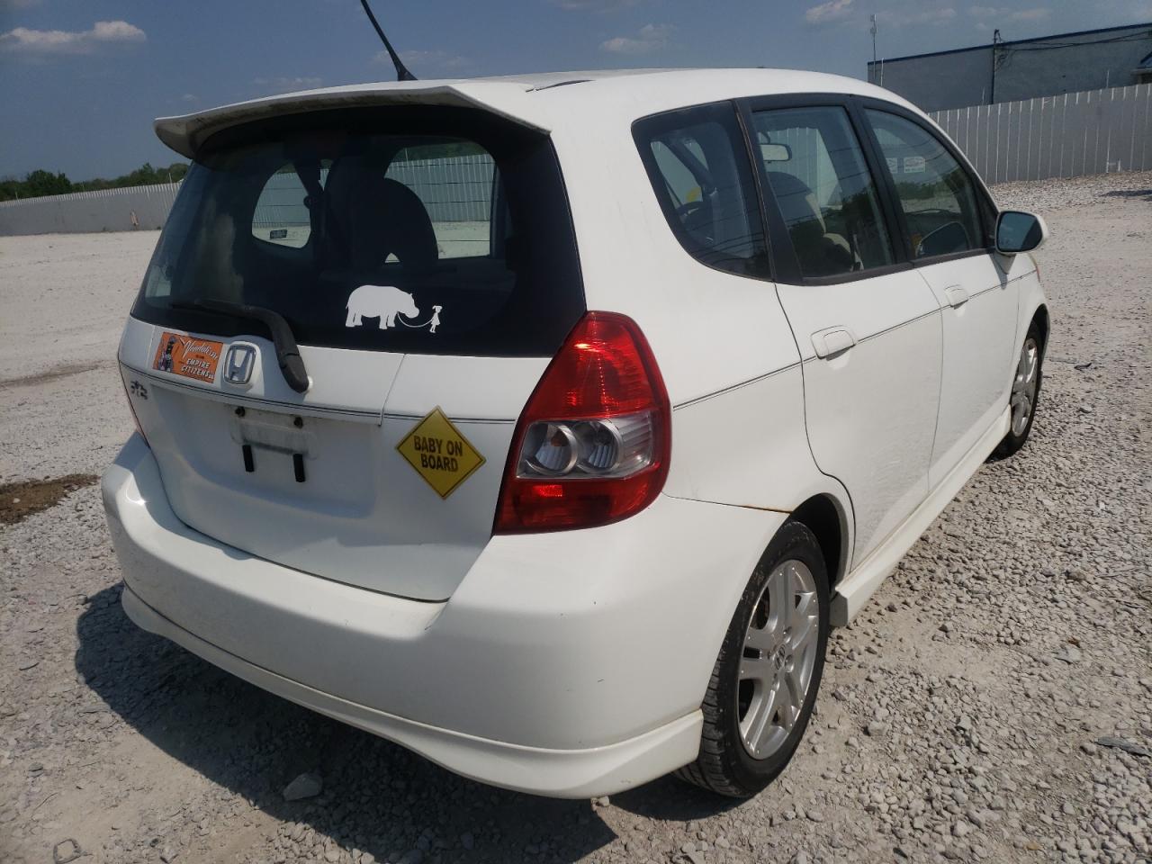 Photo 4 from auction – 2007 HONDA FIT S with VIN JHMGD38677S030350