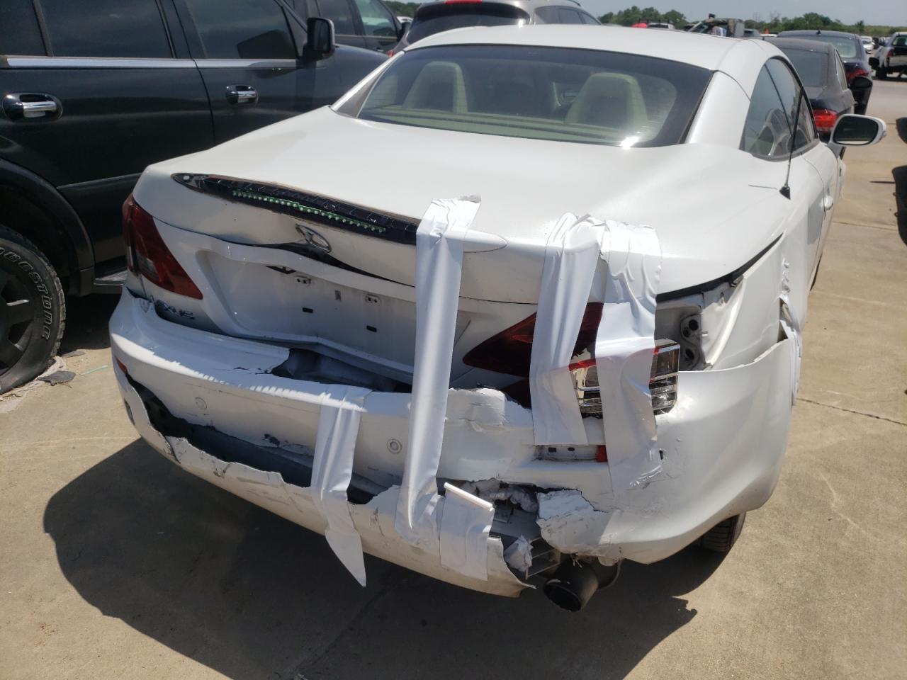 Photo 9 from auction – 2010 LEXUS IS 250 with VIN JTHFF2C28A2506987