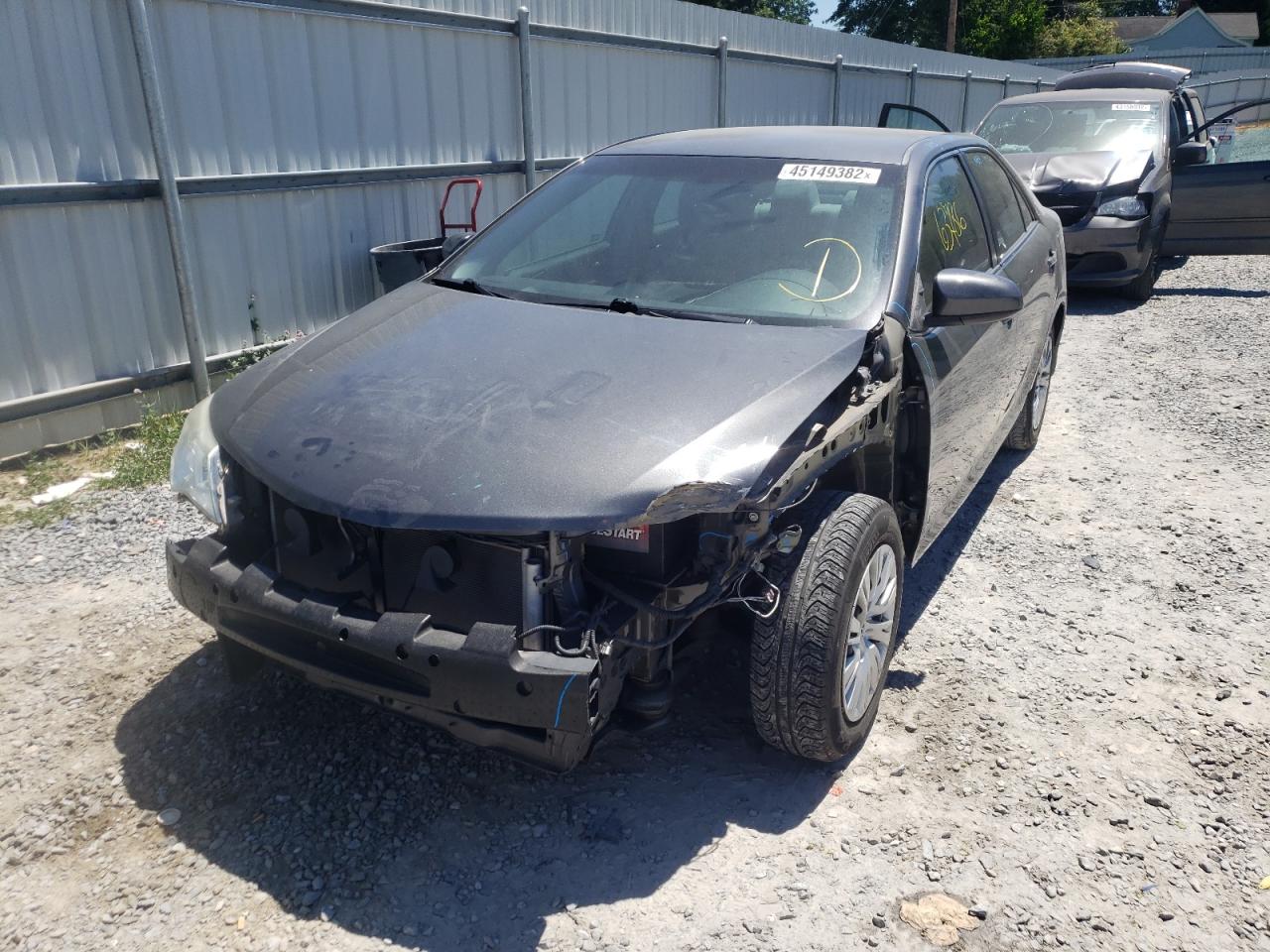 Photo 2 from auction – 2012 TOYOTA CAMRY BASE with VIN 4T1BF1FK4CU175155