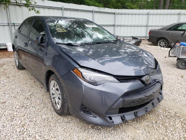 TOYOTA COROLLA L 2018 with VIN 5YFBURHE7JP761844 - Photo from auction