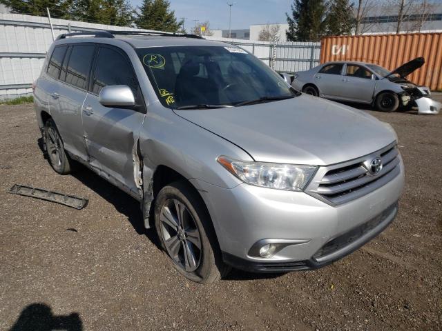 TOYOTA HIGHLANDER 2013 with VIN 5TDBK3EH0DS208014 - Photo from auction