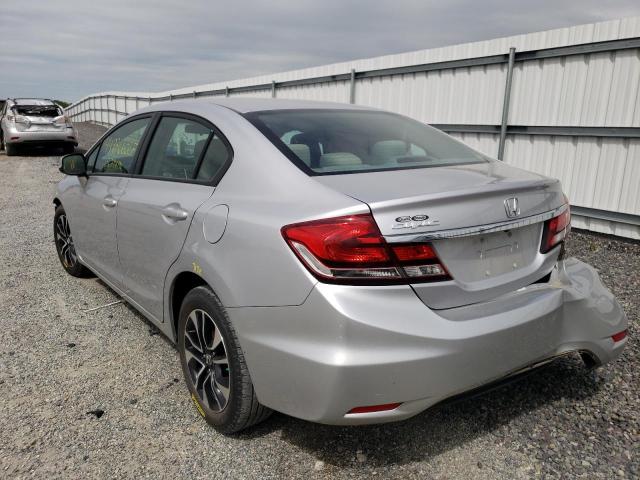 Photo 3 from auction – 2013 HONDA CIVIC EX with VIN 19XFB2F89DE255353