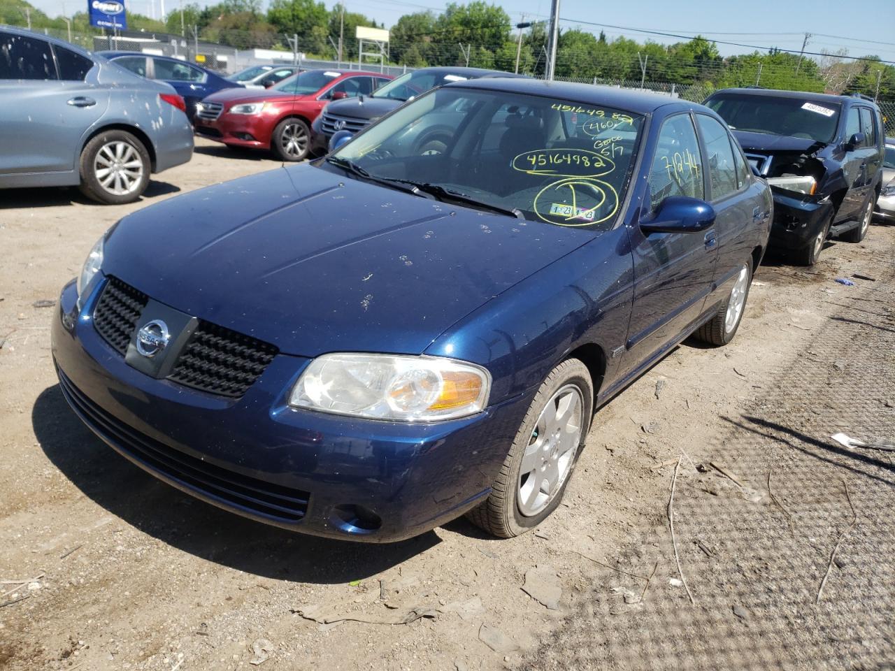 Photo 2 from auction – 2005 NISSAN SENTRA 1.8 with VIN 3N1CB51D65L476580